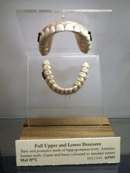 Dentures, upper & lower